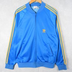 画像1: 80's adidas USA製 トラックジャケット L (1)