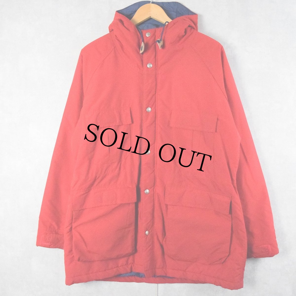 画像1: 80's L.L.Bean "Baxter State Parka" 中綿ナイロンマウンテンパーカー L (1)