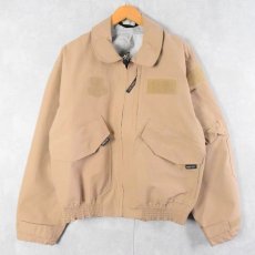 画像1: U.S.MILITARY MCPS CWU-106/P NOMEX/GORE-TEX フライトジャケット "TAN" DEADSTOCK LARGE-REGULAR (1)