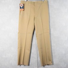 画像2: 80〜90's Levi's USA製 ACTION SLACKS W35 DEADSTOCK (2)