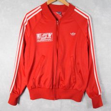 画像1: 70's adidas ATP オーストリア製 フロッキープリント トラックジャケット 48 (1)