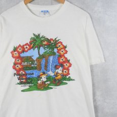 画像1: 90's Disney USA製 MICKEY MOUSE キャラクタープリントTシャツ L (1)