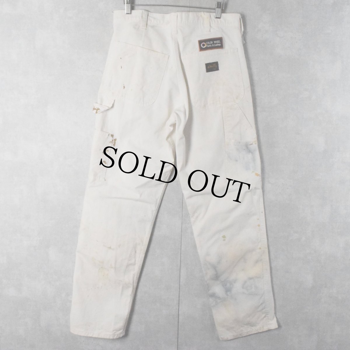 画像2: 90's Stan Ray ペンキペイント ペインターパンツ W32 (2)