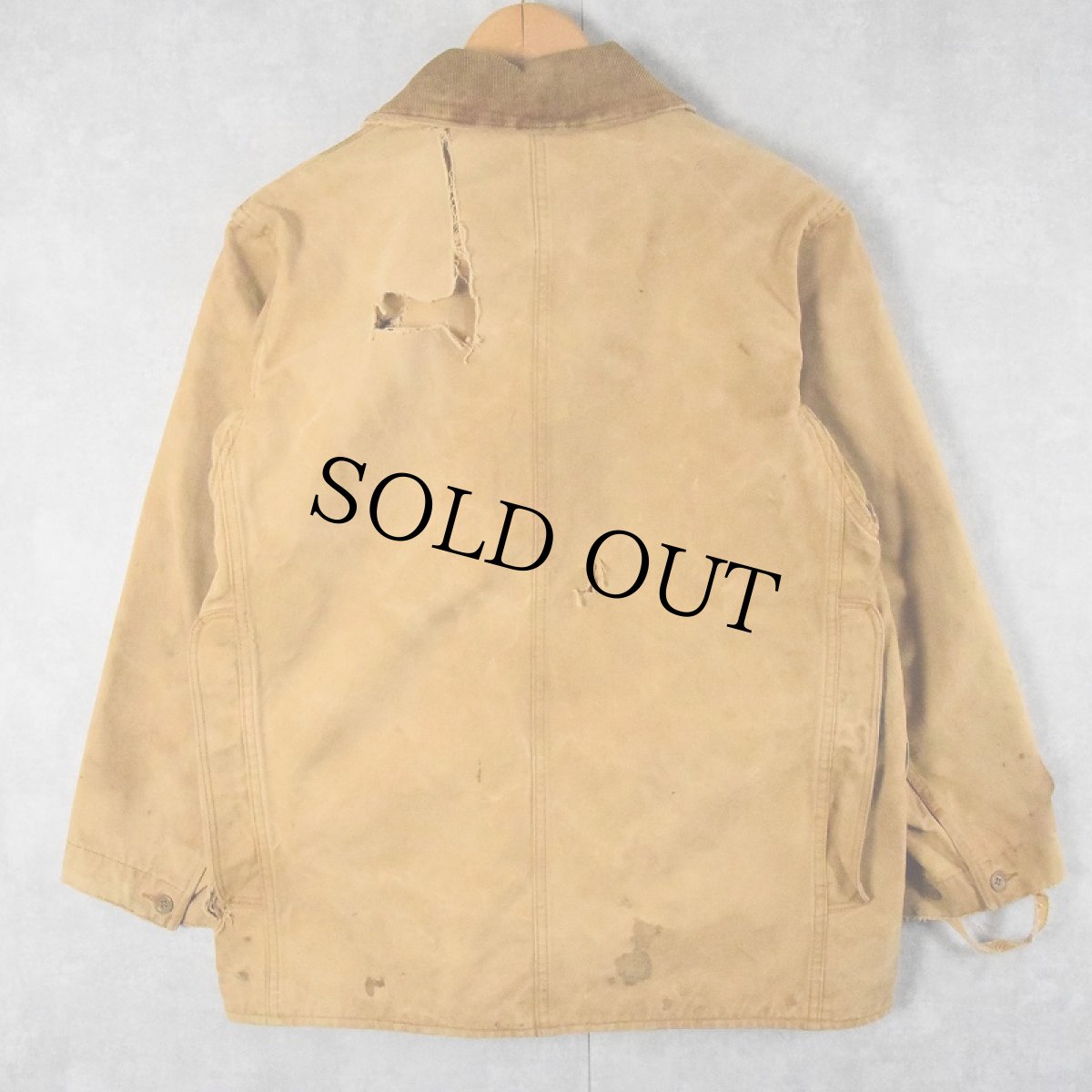 画像2: 30〜40's Dry Buck ダックハンティングジャケット (2)