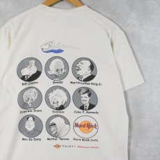 画像1: 2000's Hard Rock CAFE "Winners of the Century" イラストプリントTシャツ (1)