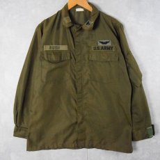 画像1: 70's U.S.ARMY ノーメックス ヘリクルーシャツ MEDIUM REGULAR (1)