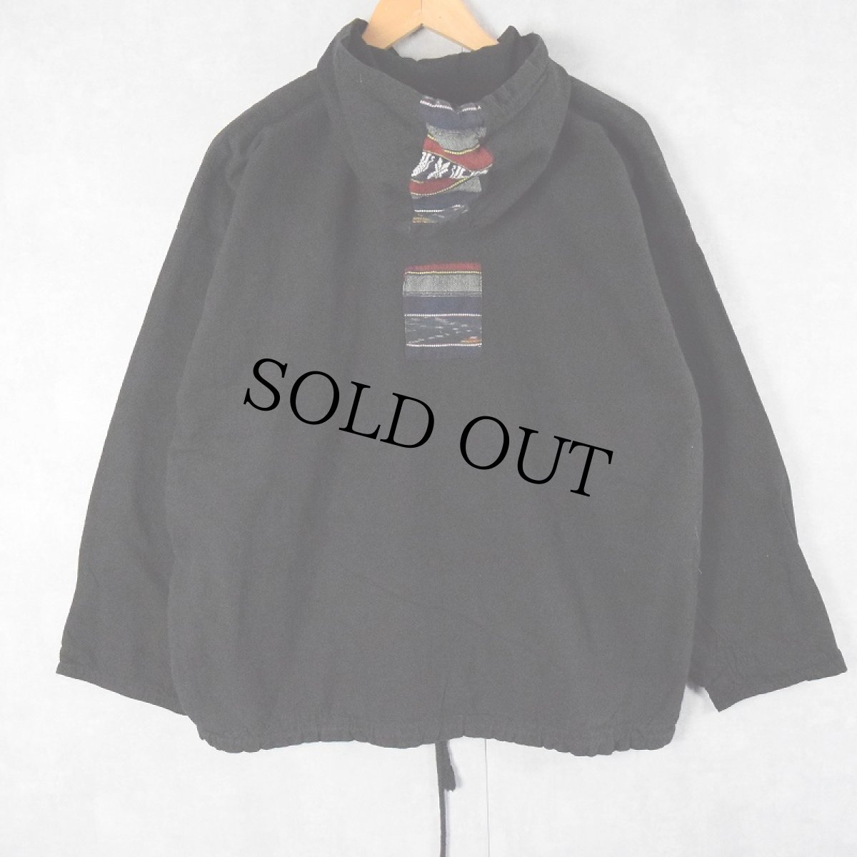 画像2: 民族柄 プルオーバージャケット (2)