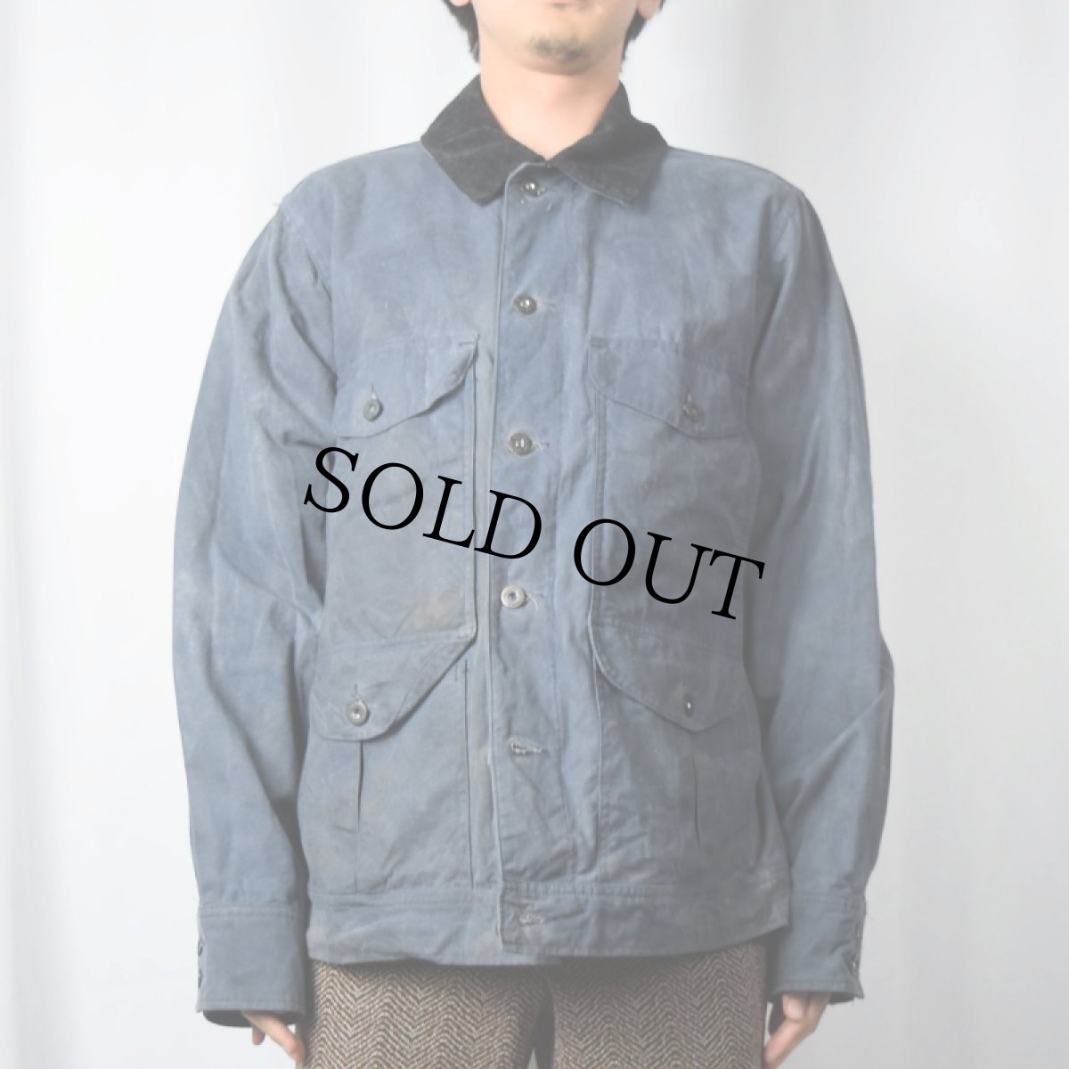 画像2: 90〜2000's FILSON USA製 オイルドジャケット L (2)