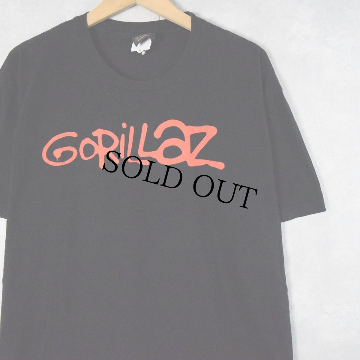画像1: 2000's GORILLAZ ロックバンドTシャツ  (1)