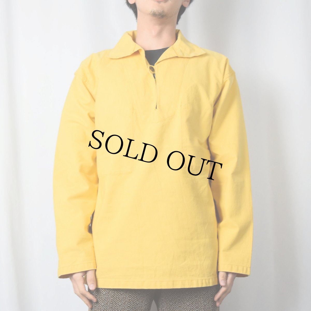 画像2: 80's LE GLAZIK フィッシャーマンスモック SIZE42 (2)