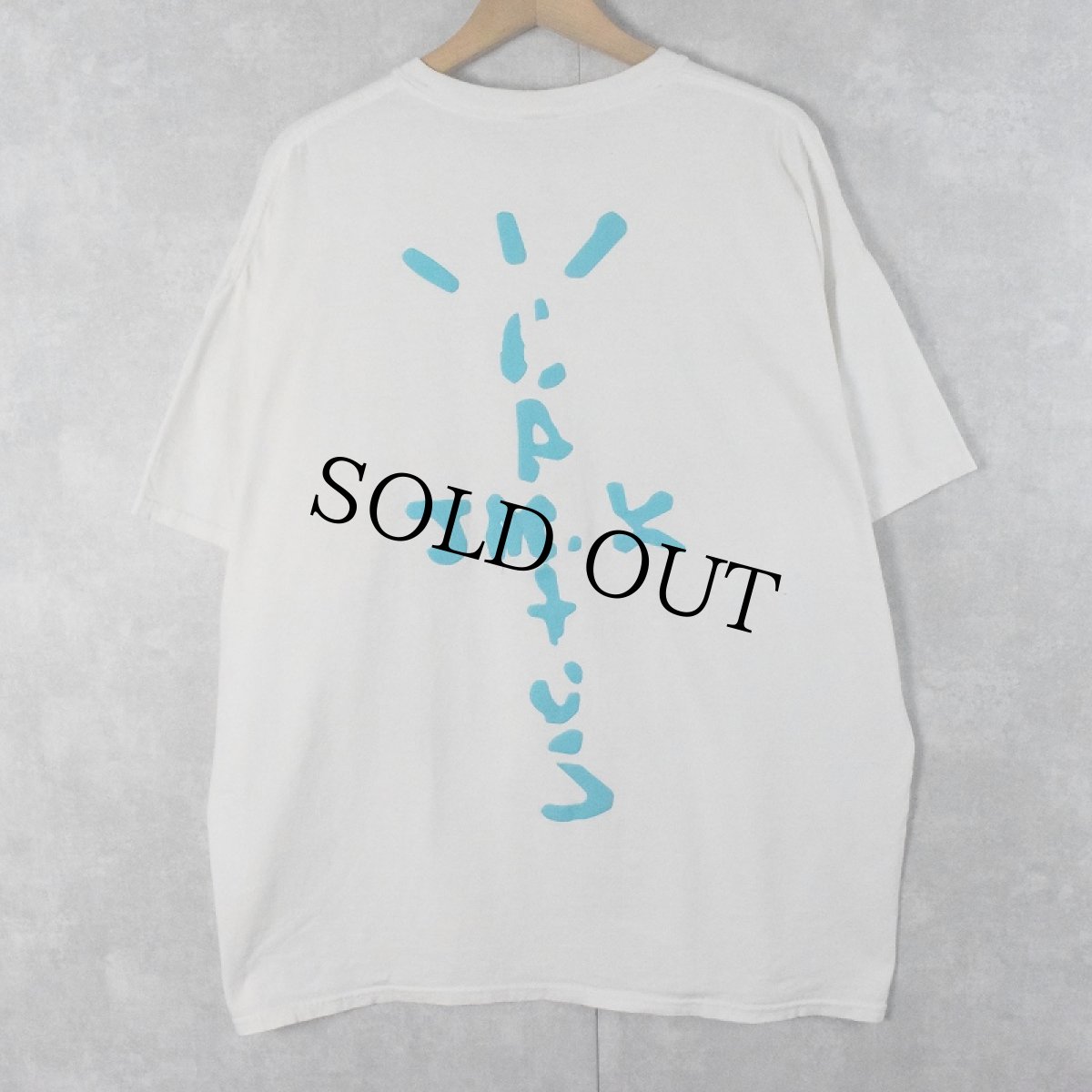 画像2: Travis Scott Cactus Jack×McDonald's ロゴプリント ヒップホップTシャツ XL (2)