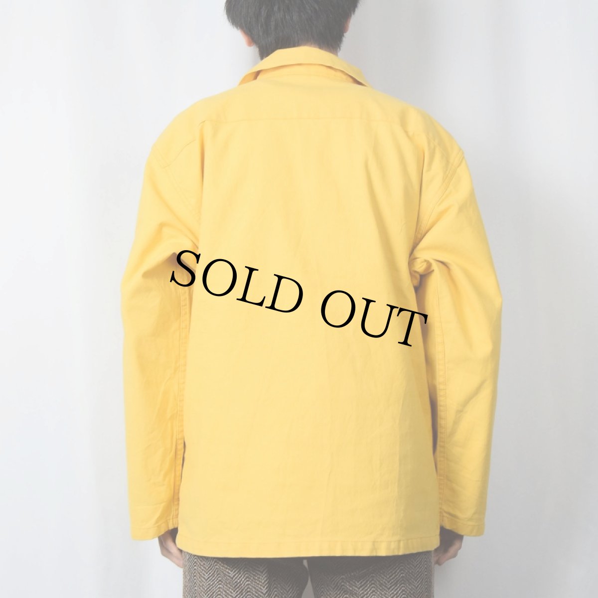 画像3: 80's LE GLAZIK フィッシャーマンスモック SIZE42 (3)