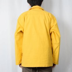 画像3: 80's LE GLAZIK フィッシャーマンスモック SIZE42 (3)