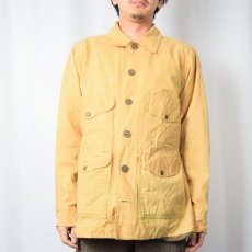 画像2: 2000's FILSON USA製 オイルドハンティングジャケット M (2)