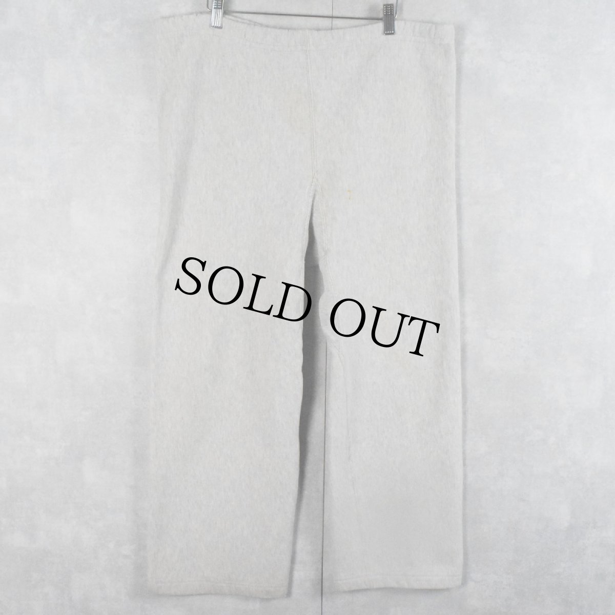 画像2: 90's Sand Knit by Mac Gregor REVESE WEAVE TYPE "WISCONSIN" プリントスウェットパンツ XL (2)