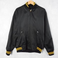 画像2: 【SALE】 〜80's "LANG LANG RIFLE CLUB" 刺繍入りジャケット BLACK (2)