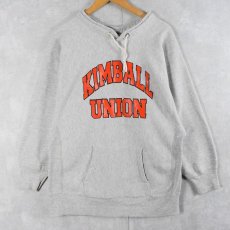 画像1: 90's CAMBER USA製 "KIMBALL UNION" リメイクプリントスウェット L (1)