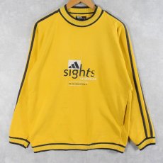 画像1: ブート adidas "sights" ポケット付き プリントスウェット XL (1)