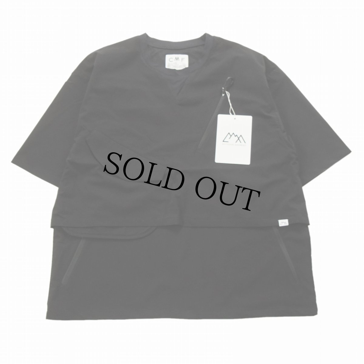 画像1: 【SALE】 COMFY OUTDOOR GARMENT "COMPLEX TEE" BLACK M (1)
