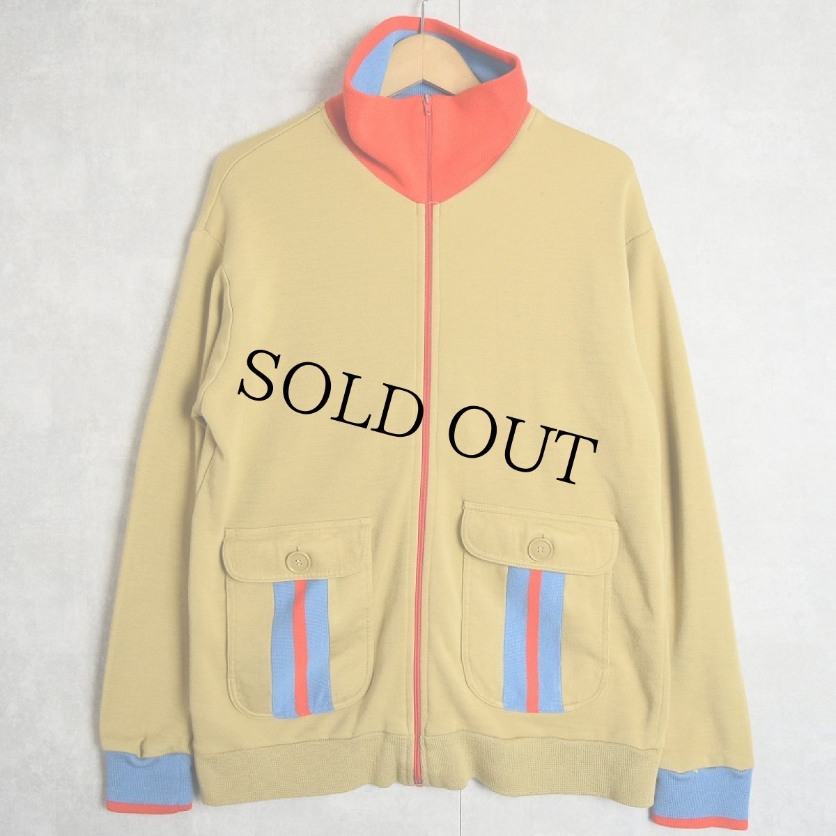 画像2: 80's add in デザインアクリルジャケット L (2)