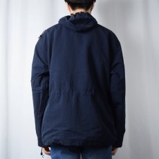 画像3: ABERCROMBIE＆FITCH ナイロンアノラックパーカー NAVY M (3)