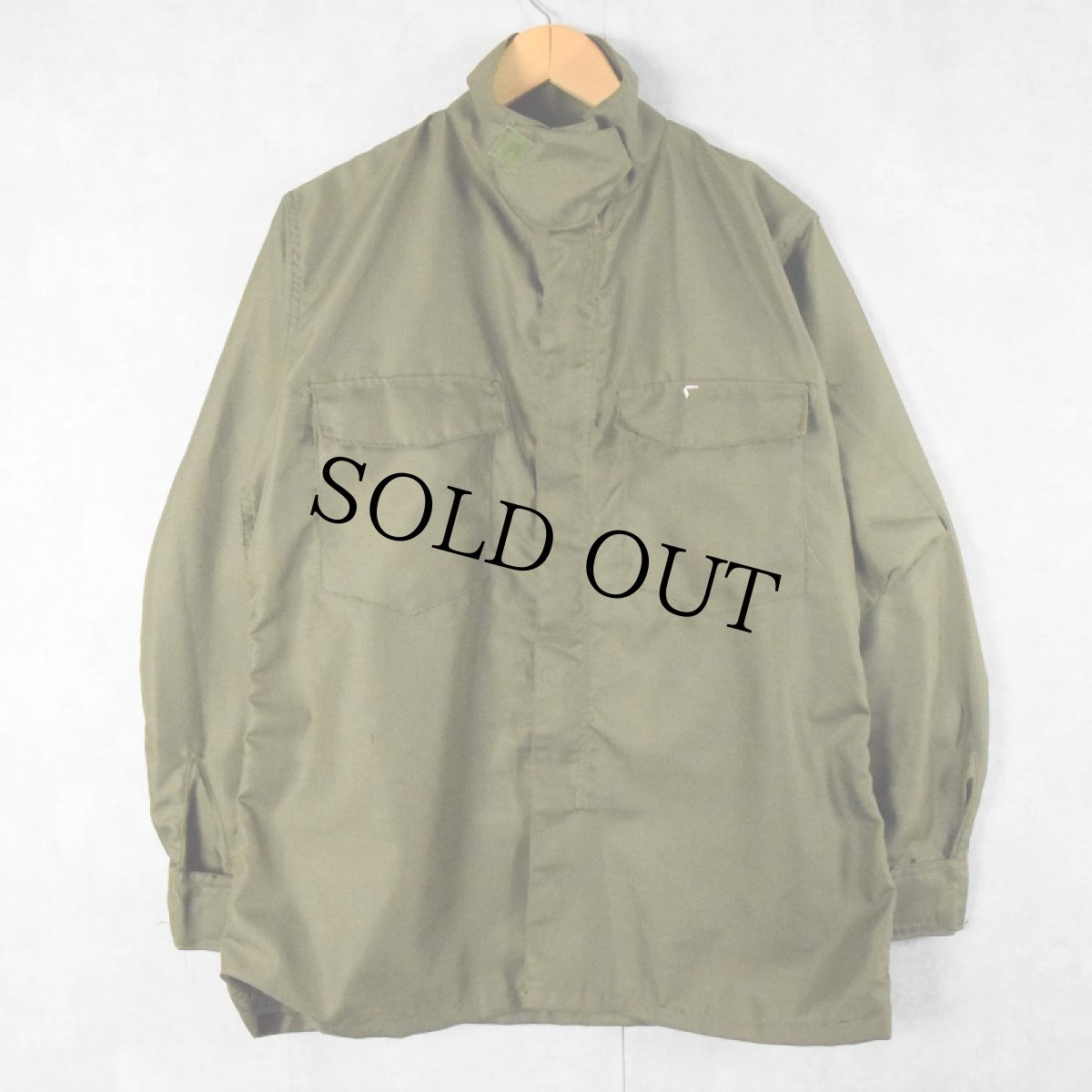 画像1: 70's U.S.ARMY ノーメックス ヘリクルーシャツ MEDIUM REGULAR (1)