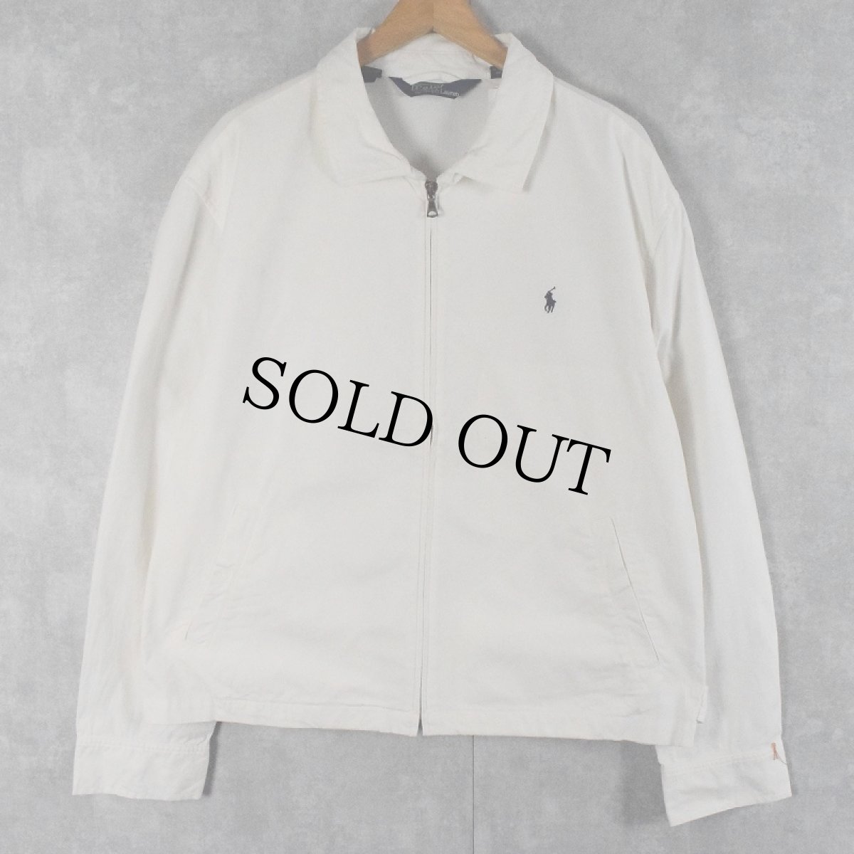 画像1: POLO Ralph Lauren ロゴ刺繍 コットンスイングトップ XL (1)