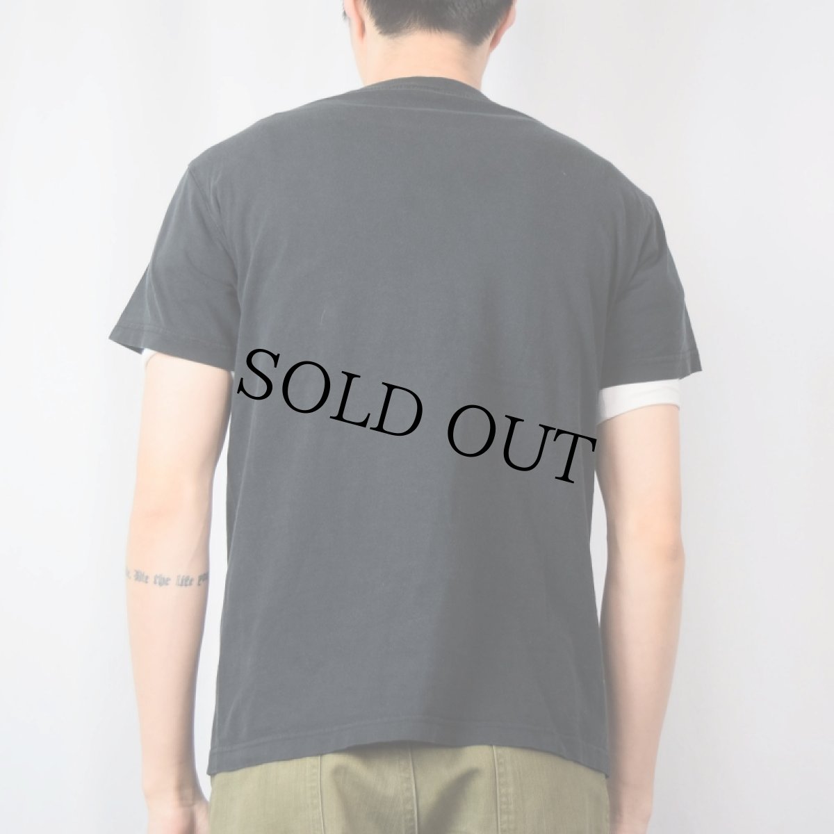 画像3: 90's Franz Kafka 小説家プリントTシャツ BLACK S (3)