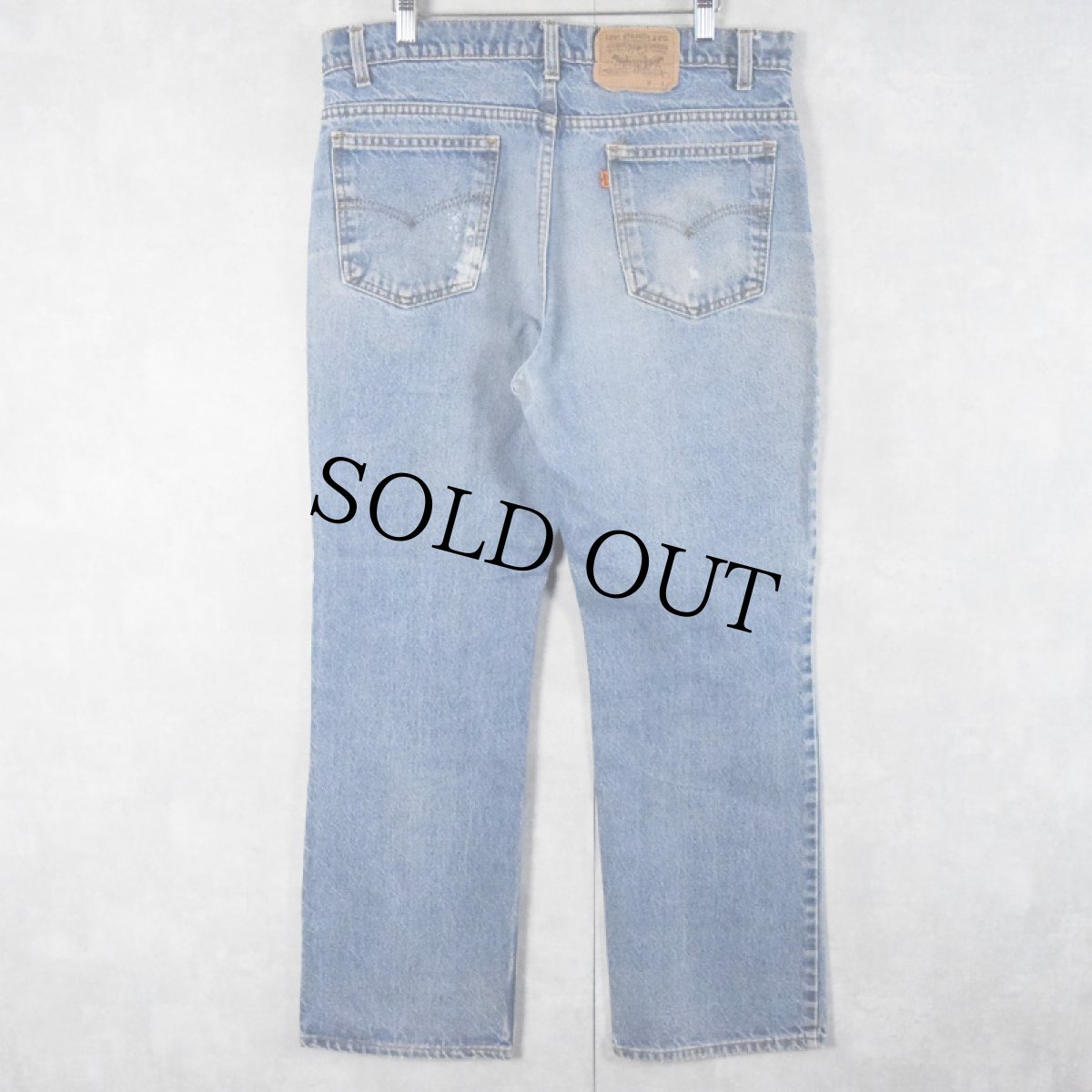 画像2: 90's Levi's 517 USA製 オレンジタブ デニムパンツ W35 (2)