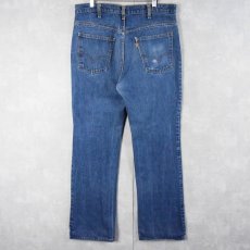 画像2: 80's Levi's 517 USA製 オレンジタブ デニムパンツ W35 (2)