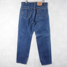 画像2: 90's Levi's 505 USA製 デニムパンツ W35 (2)