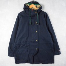 画像1: 90's POLO Ralph Lauren コットンマウンテンパーカー NAVY M (1)