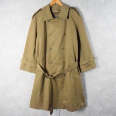 画像1: 80's Christian Dior MONSIEUR ウールライナー付き ダブルブレストトレンチコート SIZE40 (1)