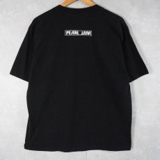 画像2: 90's PEARL JAM USA製 "TARGET LOGO" オルタナティブロックバンドTシャツ BLACK L (2)