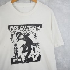 画像1: OPERATION IVY パンクロックバンドTシャツ  (1)