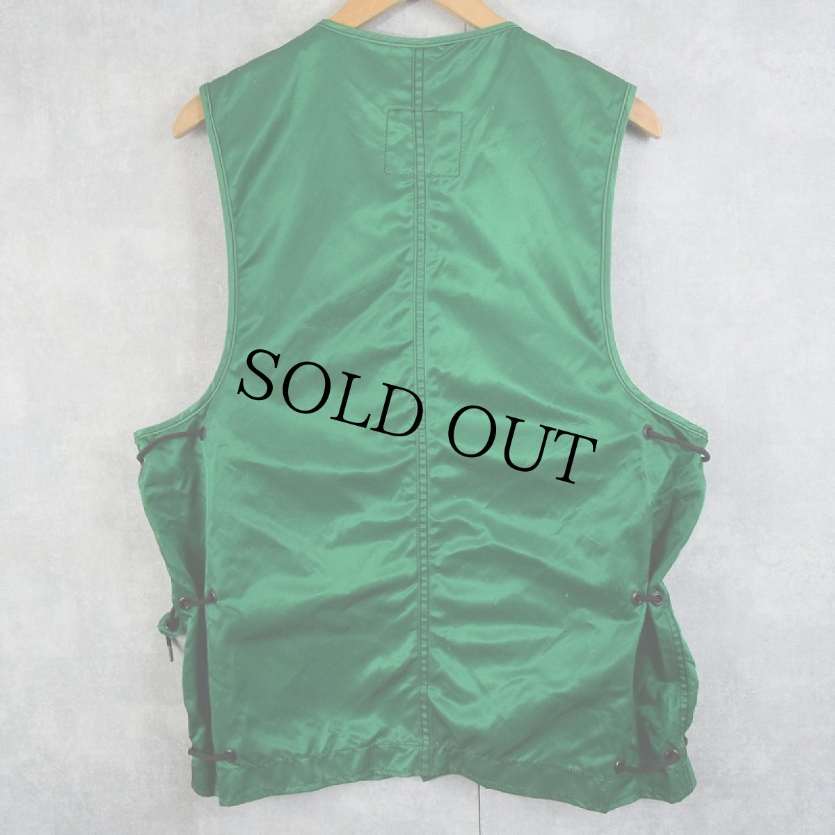 画像3: 70's U.S.NAVY GROUND CREWMAN’S コットン×レーヨンベスト SMALL-MEDIUM (3)