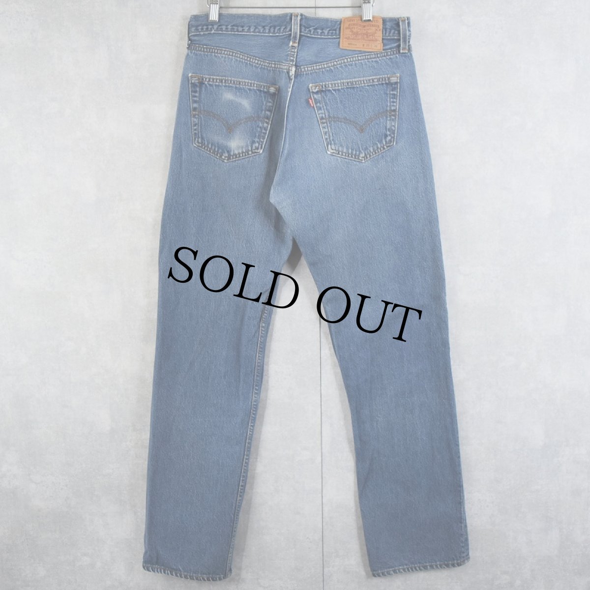 画像2: 90's Levi's 501 USA製 デニムパンツ W33 (2)