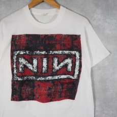 画像1: 80's ブート NINE INCH NAILS USA製 ロックバンドTシャツ XL (1)