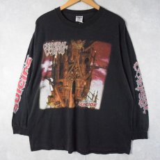 画像1: CANNIBAL CORPSE "Gallery of Suicide" デスメタル・バンド アルバムツアーロンT BLACK XL (1)