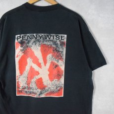 画像1: PENNYWISE パンクロックバンドプリントTシャツ XL (1)