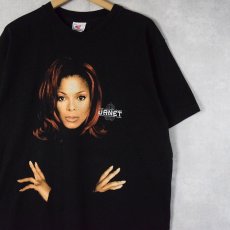 画像1: 1998 JANET JACKSON "The Velvet Rope" ミュージシャンツアーTシャツ BLACK L (1)