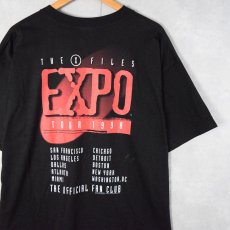 画像1: 90's THE X FILES USA製 "EXPO TOUR 1998" SFテレビドラマTシャツ XL (1)