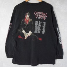 画像2: CANNIBAL CORPSE "Gallery of Suicide" デスメタル・バンド アルバムツアーロンT BLACK XL (2)