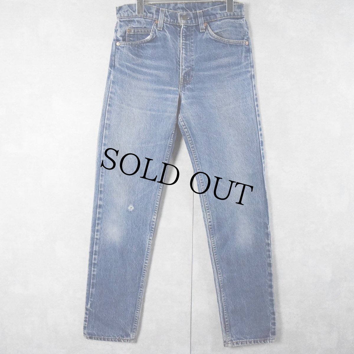 画像1: 80's Levi's 505 オレンジタブ デニムパンツ W30 (1)