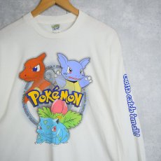 画像1: 90's POKEMON キャラクタープリントロンT XL (1)