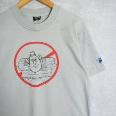 画像1: 90's Mr.Potato Head USA製 キャラクターパロディプリントTシャツ L (1)