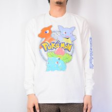 画像2: 90's POKEMON キャラクタープリントロンT XL (2)