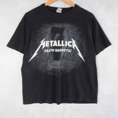 画像1: 2000's METALLICA "DEATH MAGNETIC" ロックバンドTシャツ BLACK (1)