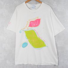 画像1: 90〜2000's STARBUCKS "TIAZZI" カフェプリントTシャツ XL (1)