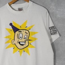 画像1: 90s SUB POP PUNKY USA製 "L7" サイン入り レコード・レーベル キャラクタープリントTシャツ XL (1)